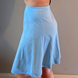 Vintage powder blue skirt